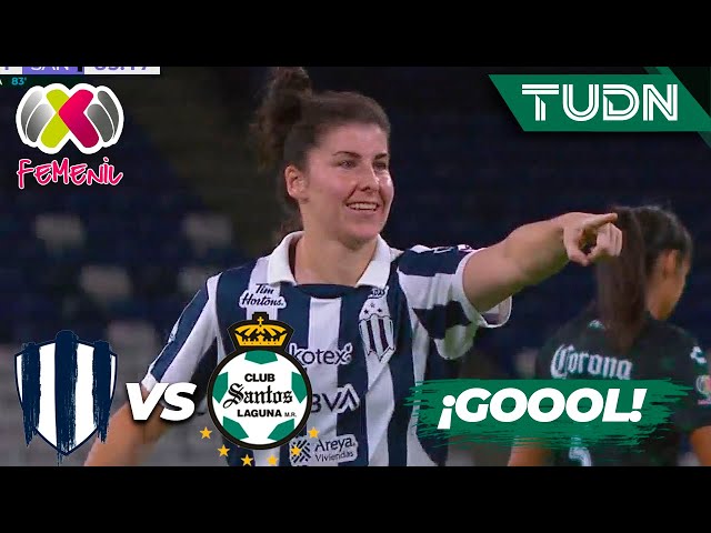 ⁣¡Super jugada de Sepo y García anota!  | Monterrey 3-1 Santos | Liga Mx Femenil AP2024-J3 | TUDN