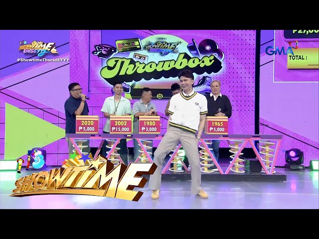 ⁣Kuyz Vhong, MAY SAYAW PARA SA MGA MATH LOVERS! (Throwbox) | It's Showtime