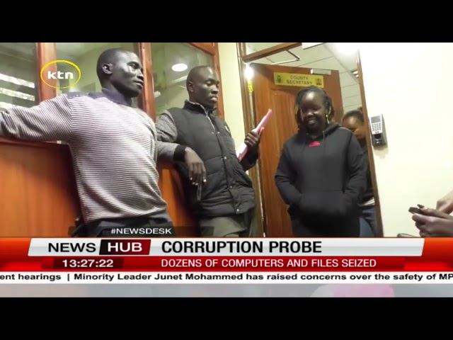 ⁣Corruption probe: EACC raids Nandi county government headquarters