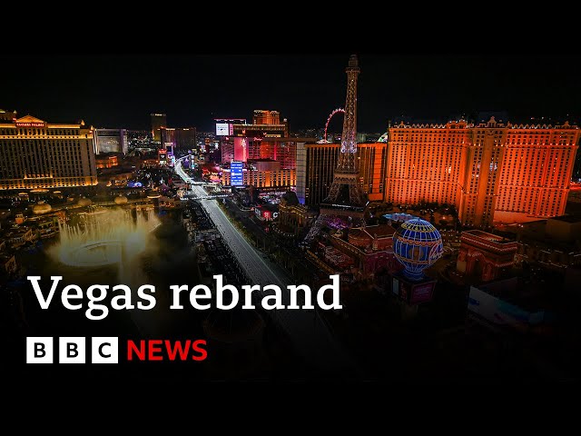 ⁣Las Vegas rebranding away from ‘Sin City’ | BBC News