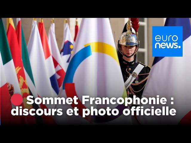 ⁣ EN DIRECT - Discours d'ouverture au Sommet de la Francophonie | euronews 