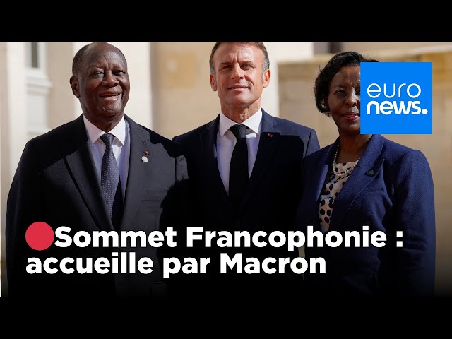 ⁣ DIRECT - Macron accueille les Chefs d'État au 19e Sommet de la Francophonie | euronews 