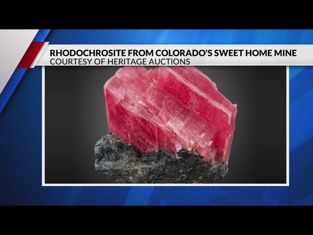 ⁣Gem from shuttered Colorado mine could fetch thousands at auction