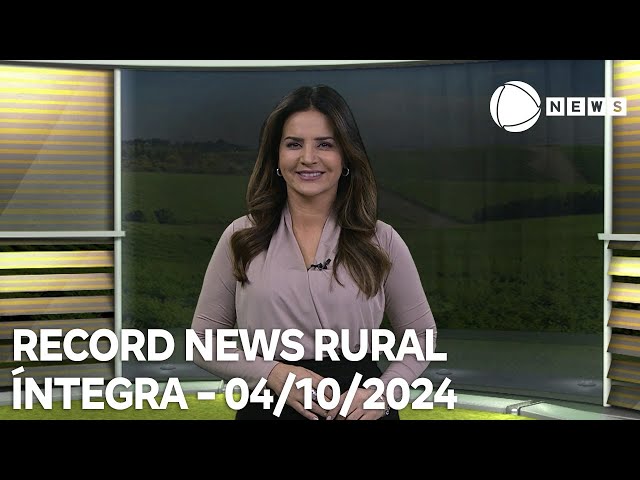 ⁣Record News Rural - 04/10/2024