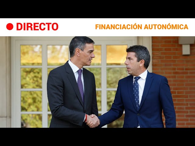 ⁣FINANCIACIÓN AUTONÓMICA EN DIRECTO: SÁNCHEZ, con MAZÓN PTE DE LA GENERALITAT VALENCIANA  | RTVE