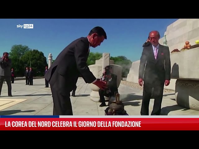 ⁣La Corea del Nord celebra il giorno della fondazione