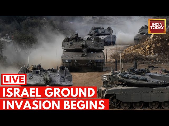 ⁣Israeli Invasion Of Lebanon Begins LIVE: Israel targets Hezbollah Strongholds In Lebanon Raids