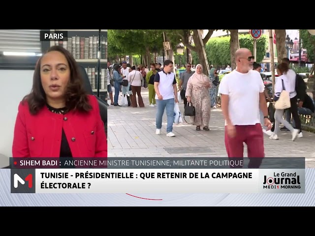 ⁣Présidentielle en Tunisie : le point avec Sihem Badi , ancienne ministre tunisienne