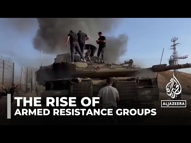 ⁣The rise of Palestinian armed groups: Resistance in the face of Israeli occupation