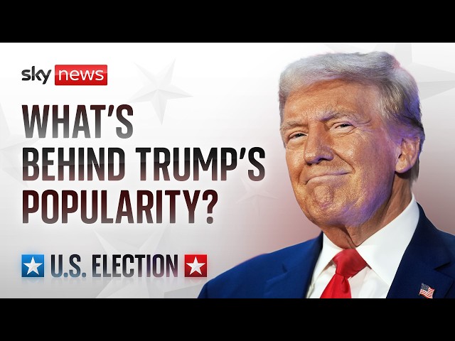 ⁣What's behind Trump's popularity?