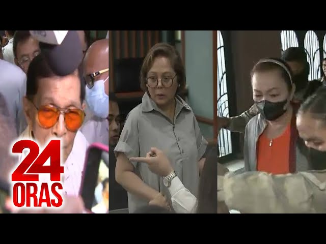 ⁣Juan Ponce Enrile, Janet Lim-Napoles, at Gigi Reyes, pinawalang-sala ng Sandiganbayan sa...| 24 Oras