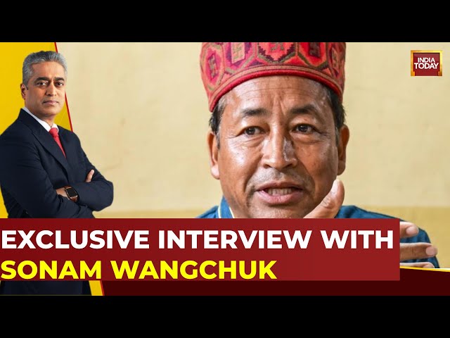 ⁣Sonam Wangchuk  News Live : Rajdeep Sardesai Exclusive Interview With Sonam Wangchuk | India Today