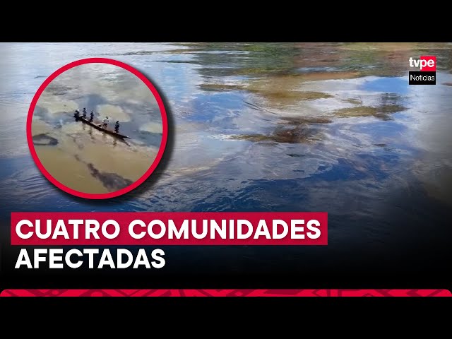 ⁣Oleoducto Norperuano: se reporta derrame de petróleo en cuenca del río Pastaza en Loreto