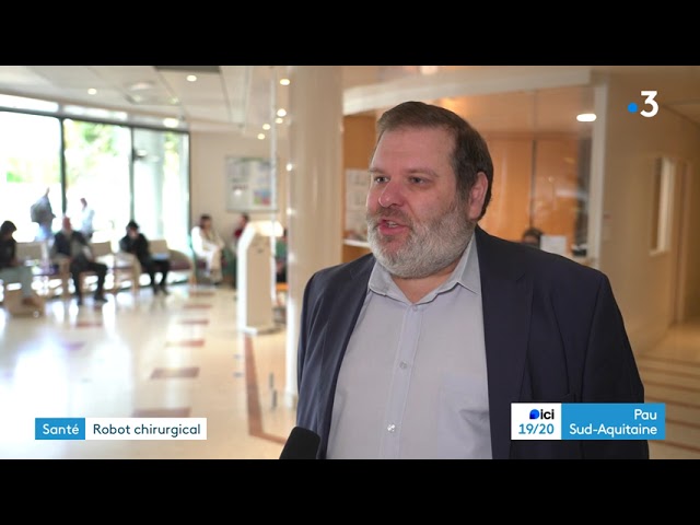 ⁣Un nouveau robot pour la polyclinique de Pau Pyrénées