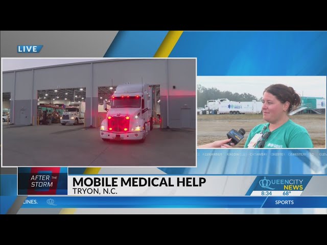 ⁣Mobile medical help in NC mountains