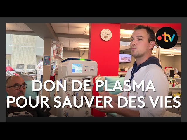 ⁣L'Établissement Français du Sang  lance une campagne pour recruter de nouveaux donneurs de plas