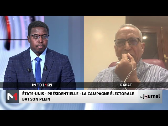 ⁣Le point sur la campagne électorale aux Etats-Unis avec Hassane Saoud