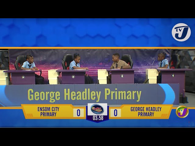 ⁣Ensom City Primary vs George Headley Primary | TVJ Jnr Schools' Challenge Quiz 2024