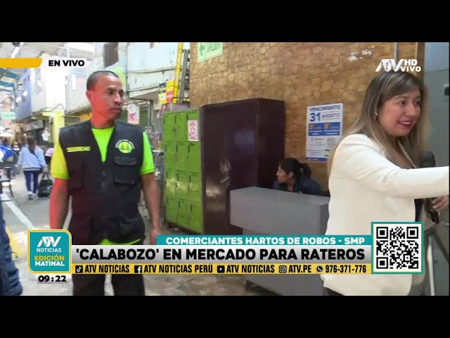 ⁣SMP: Comerciantes hartos de robos hacen 'calabozo' en mercado