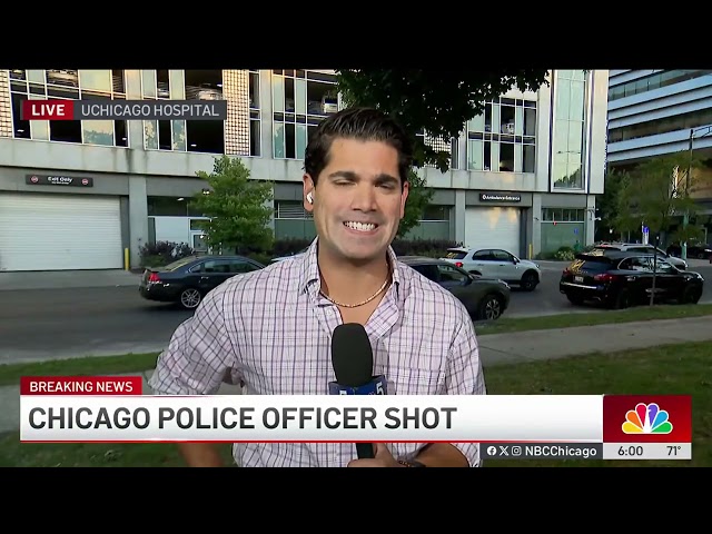 ⁣Chicago police officer, suspect wounded by same bullet in Englewood shooting