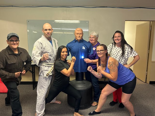 ⁣The Open Door Network: Self-Defense Classes in support of Domestic Violence Awareness Month