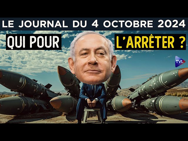 ⁣Israël : Vers une guerre totale ? - JT du vendredi 4 octobre 2024