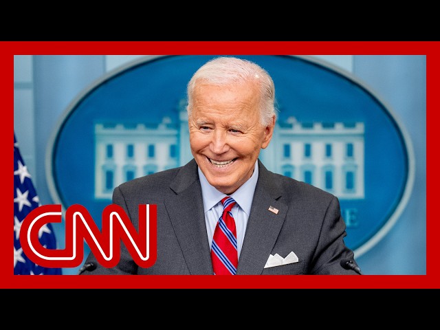 ⁣President Biden takes questions for first time at podium of the White House press briefing room