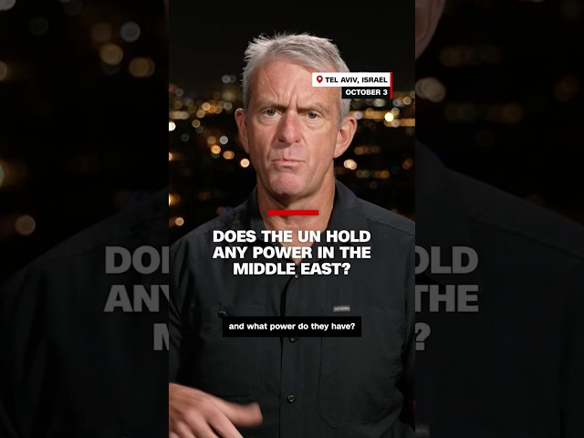 ⁣Does the UN hold any power in the Middle East?