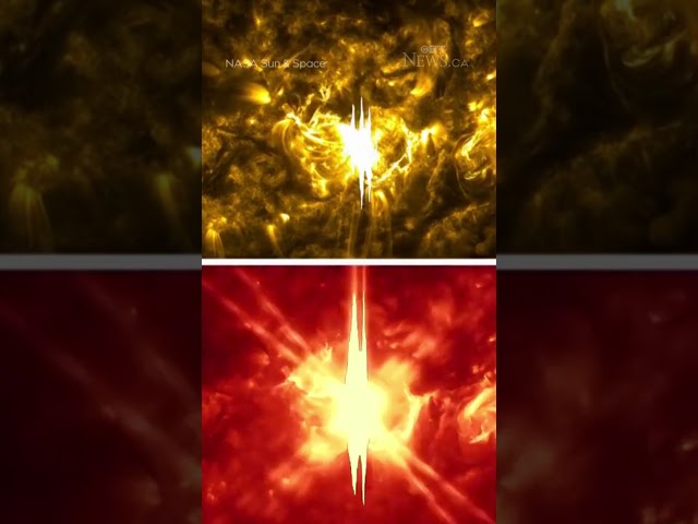 ⁣Most powerful solar flare since 2017 captured by NASA observatory