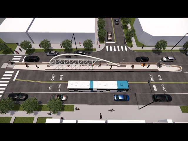 ⁣Colorado leaders break ground for Bus Rapid Transit project on East Colfax, first of its kind in Den