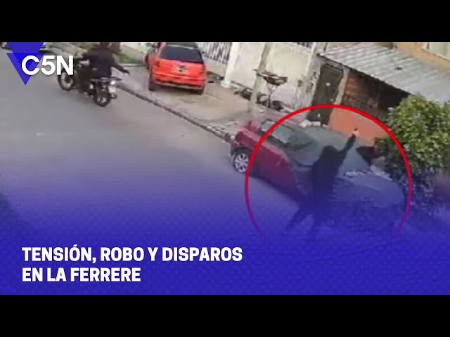 ⁣TENSIÓN, ROBO y DISPAROS en LA FERRERE