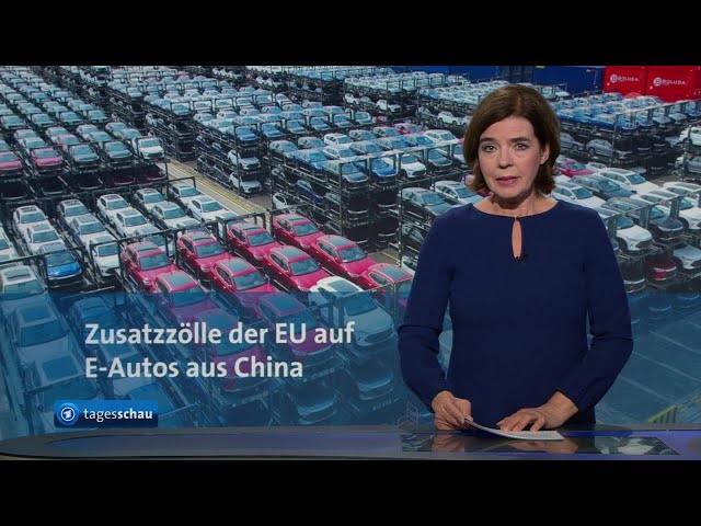 ⁣tagesschau 20:00 Uhr, 04.10.2024