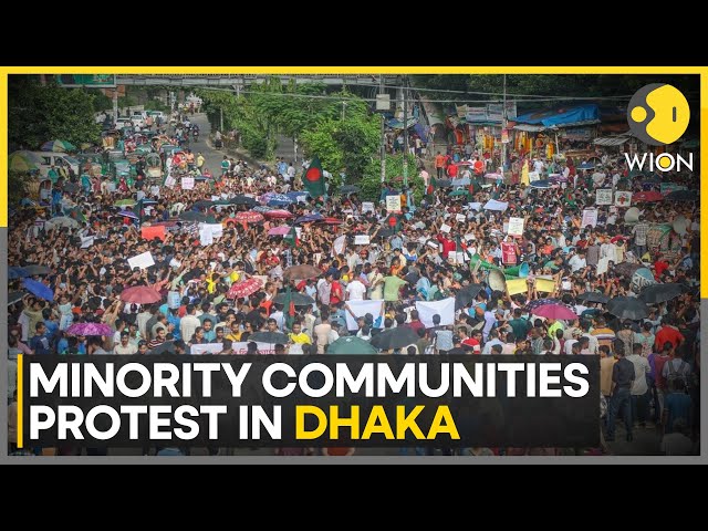 ⁣Bangladesh Hindus Mull Canceling Durga Puja, Massive Protest In Dhaka | WION