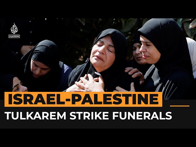 ⁣Funerals for Tulkarem strike victims | Al Jazeera Newsfeed