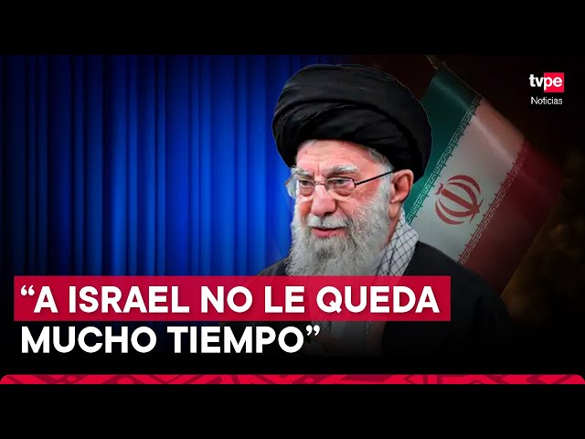 ⁣El líder supremo de Irán afirma que sus aliados "no retrocederán" ante Israel