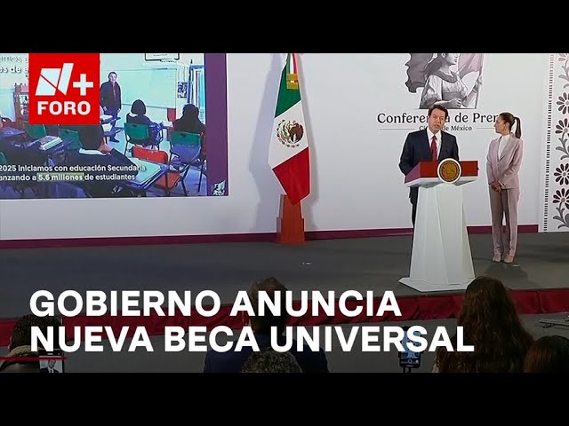 ⁣Anuncian beca universal para educación básica - Expreso de la Mañana