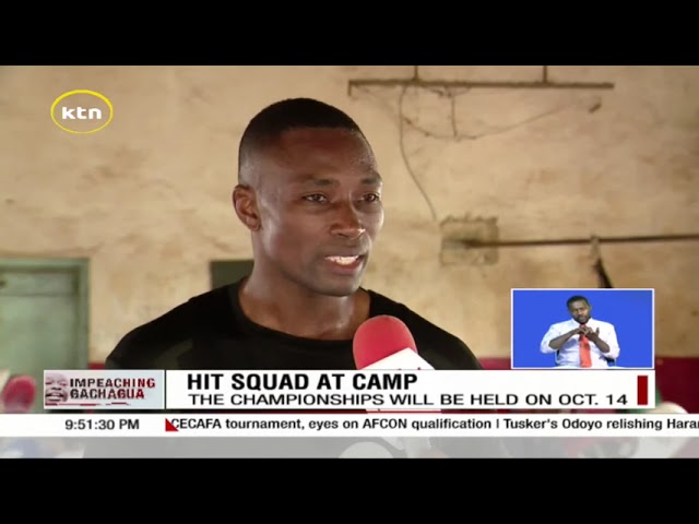 ⁣Kenya hit squad trains for africa boxing championship to be held in DRC