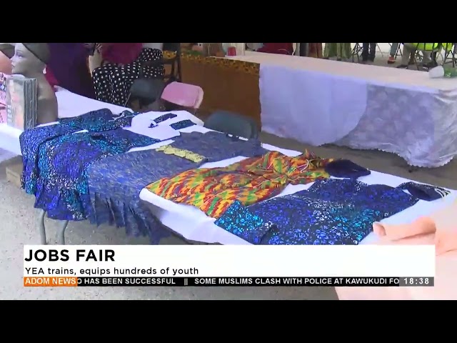 ⁣YEA trains, equips hundreds of youth -  Adom TV Evening News (04-10-24)