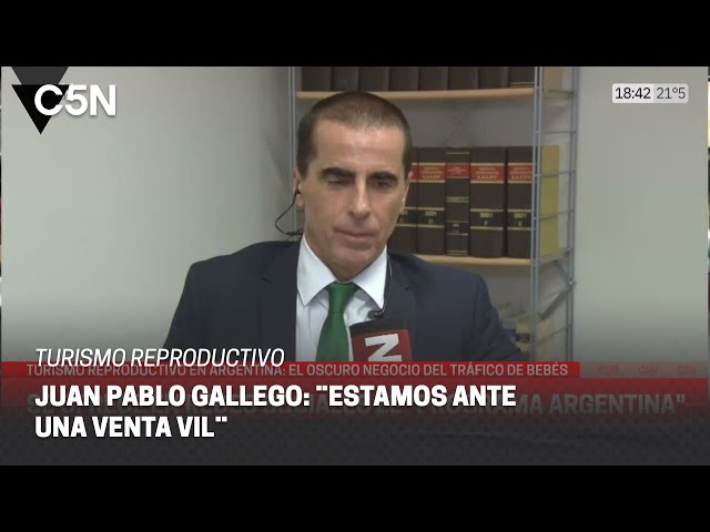 ⁣EL OSCURO negocio del TRÁFICO de BEBÉS: hablamos con el abogado JUAN PABLO GALLEGO