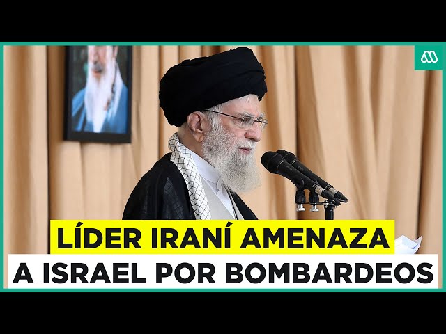 ⁣Líder de Irán amenaza a Israel por conflicto en Medio Oriente