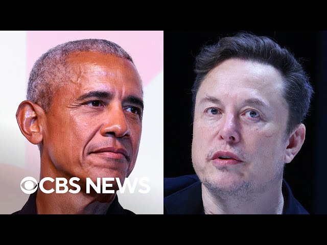 ⁣Obama campaigning for Harris, Musk will join Trump