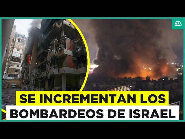 ⁣Israel aumenta ataques al Líbano: Impactantes bombardeos en Medio Oriente