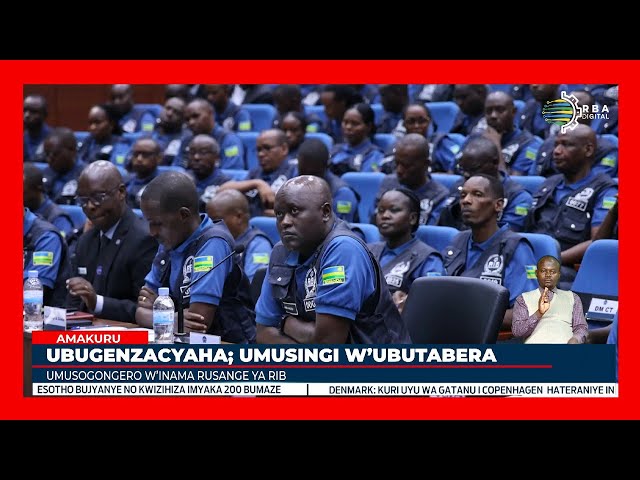 ⁣Minisitiri Ugirashebuja yasabye abagenzacyaha kwanga umugayo birinda ruswa