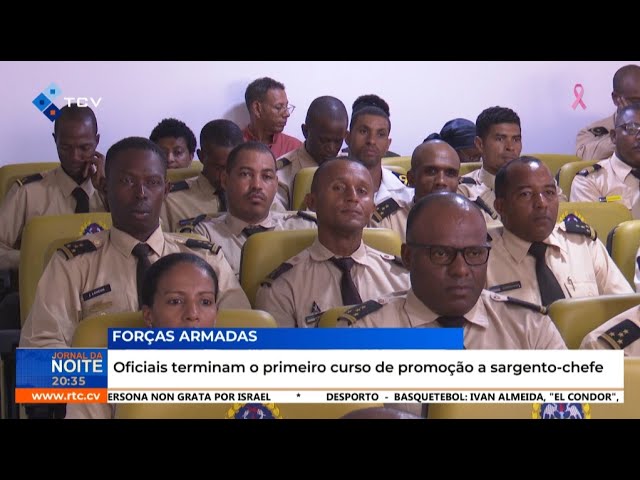 ⁣Forças Armadas: Oficiais terminam o primeiro curso de promoção a sargento-chefe