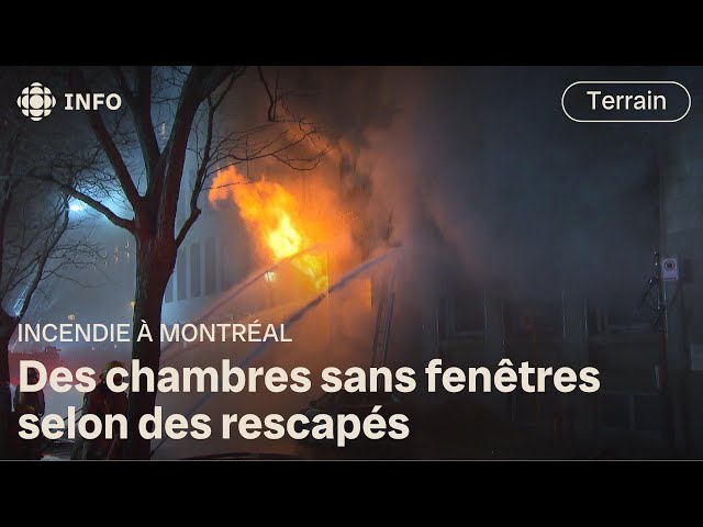 ⁣L’incendie majeur qui a ravagé un immeuble du Vieux-Montréal a fait deux morts