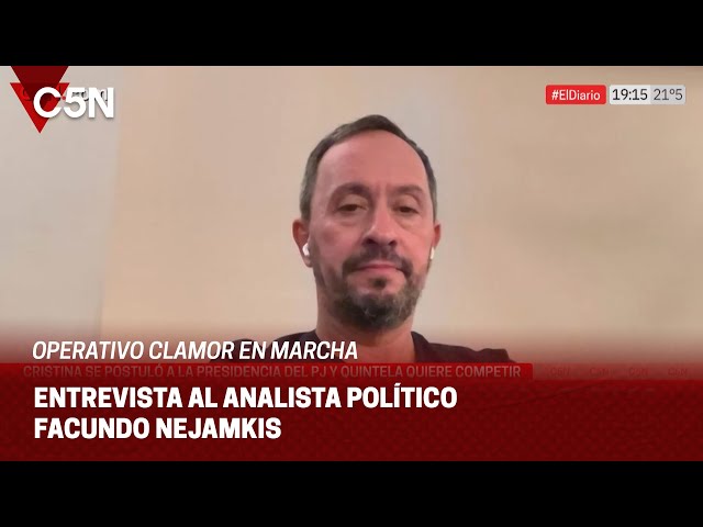 ⁣FACUNDO NEJAMKIS: ¨La CANDIDATURA de CRISTINA al PJ ORDENA el PROCESO POLÍTICO¨