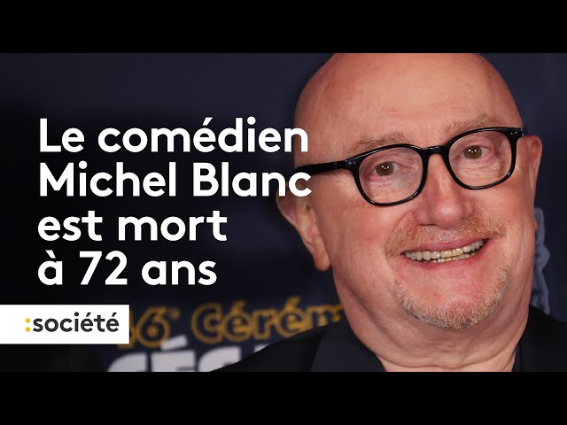 ⁣Michel Blanc est mort à l'âge de 72 ans