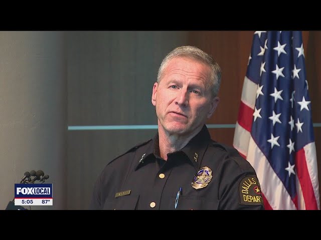 ⁣Dallas PD names interim police chief to replace Eddie Garcia