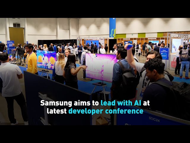 ⁣Samsung aims to lead with AI at latest developer conference