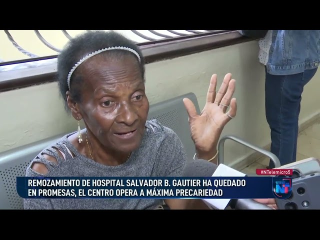 ⁣El Hospital Salvador Bienvenido Gautier opera a máxima precariedad